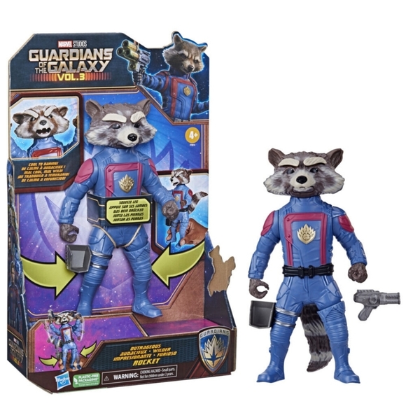 Marvel Studios' Guardians of the Galaxy Vol. 3 Marvel's Rocket Action Figure - Picture 3 of 4
